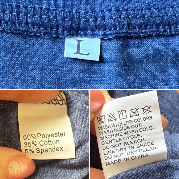 Floral Inspirational Graphic T Shirt Size L You Are Enough Positive Word Art - Picture 6 of 8